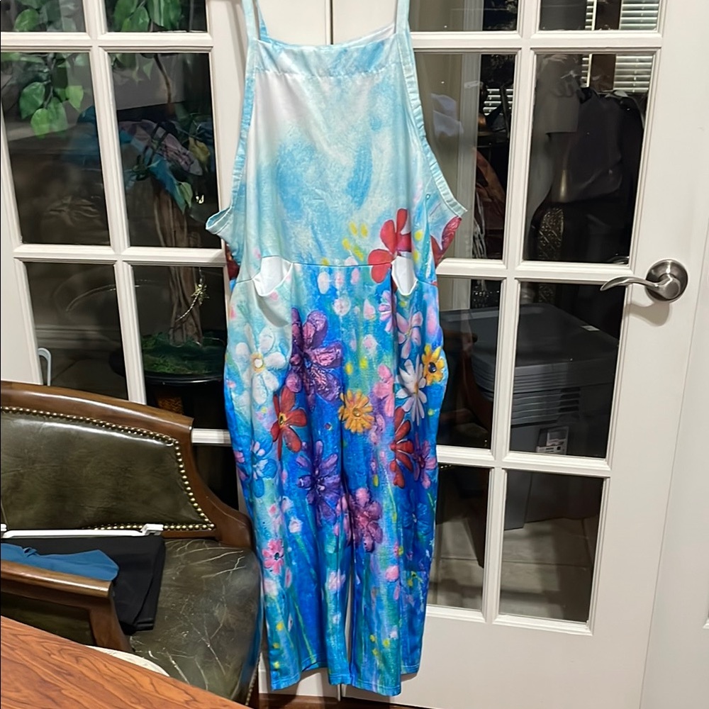 Floral Jumpsuit Size XL